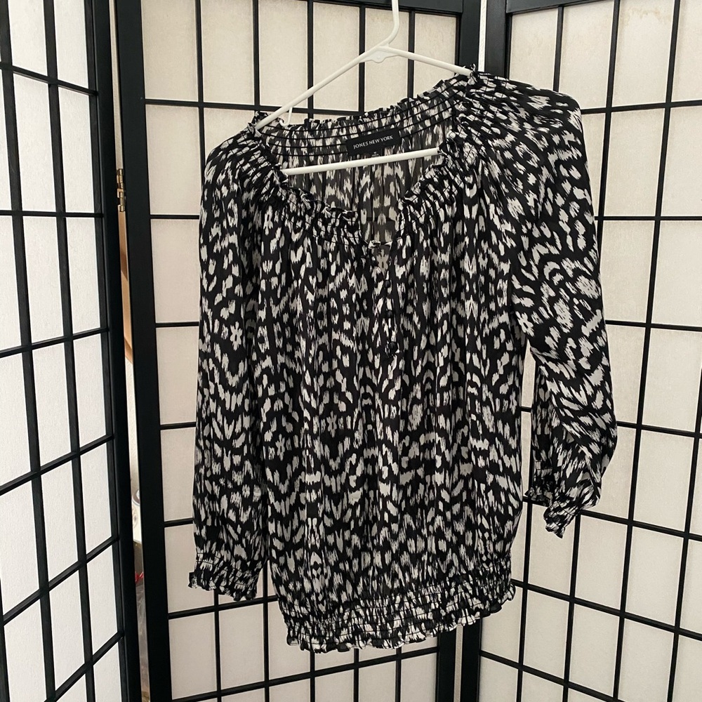Fun Patterned Blouse by Jones NY